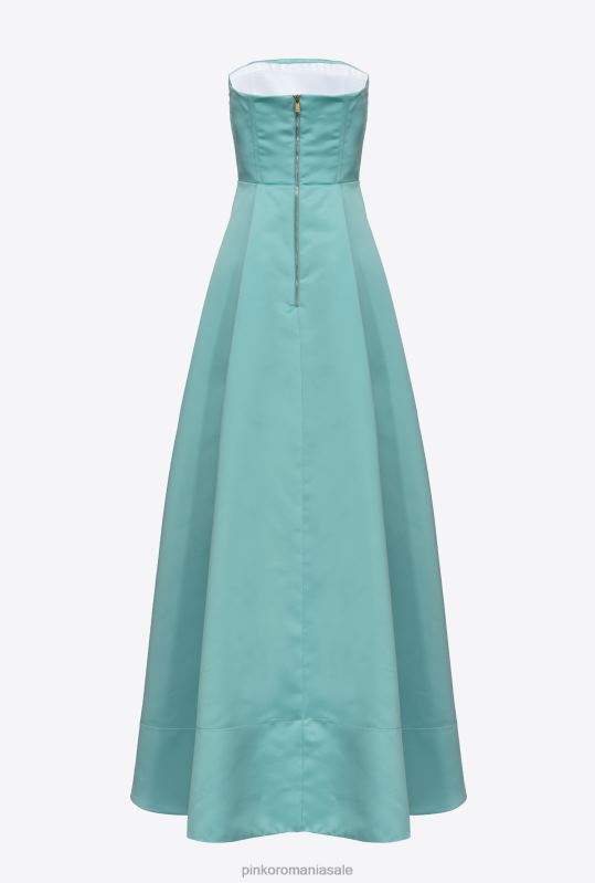 rochii lungi | rochie eleganta de ducesa Pinko albastru nil B0D08191