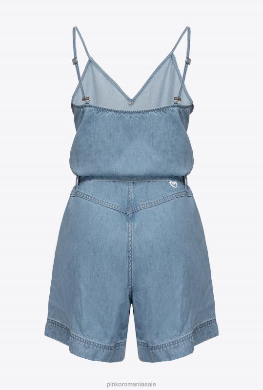 salopete si salopete | costum din denim fluid Pinko spalare usoara B0D08152