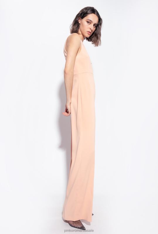 salopete si salopete | salopeta cu brosa de flori Pinko roz praf B0D08107