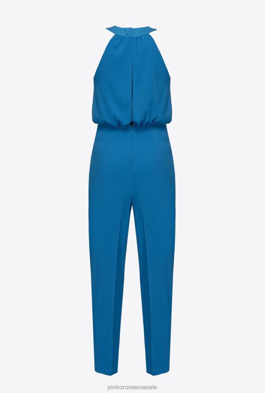 salopete si salopete | salopeta envers din satin Pinko director albastru B0D08154