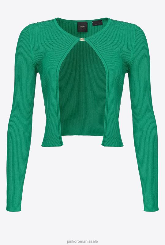 cardigan | cardigan deschis cu nervuri Pinko Amazon B0D08515