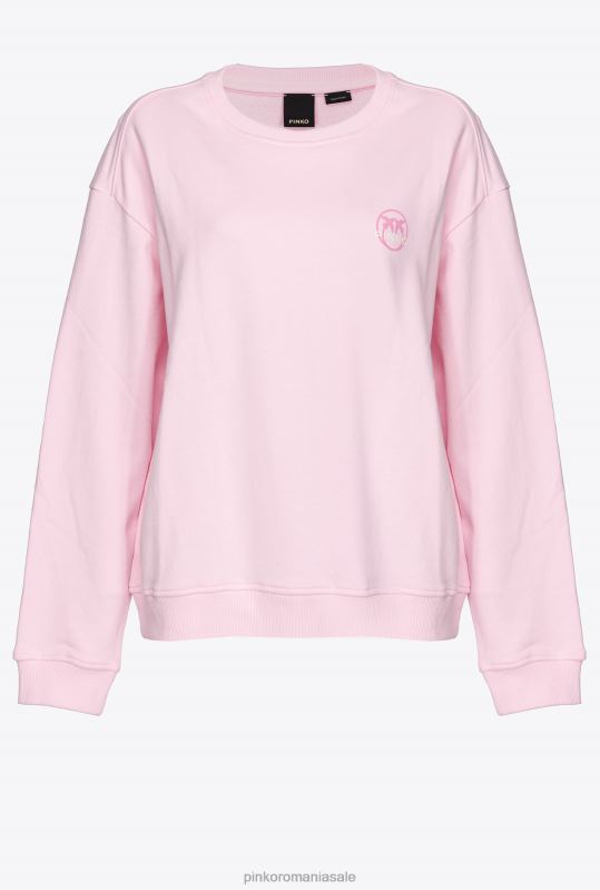 hanorace | hanorac cu imprimeu logo Pinko liliac prăfuit B0D08537