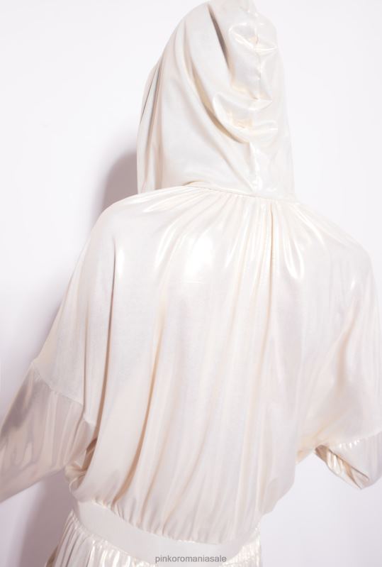 hanorace | hanorac metalic Pinko auriu/alb B0D08549