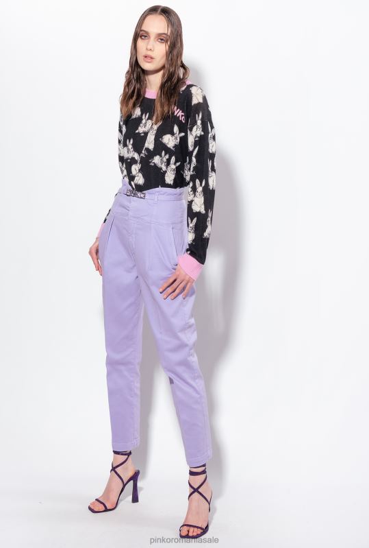 săritori | pulover de iepure Pinko negru/gri/alb B0D08547