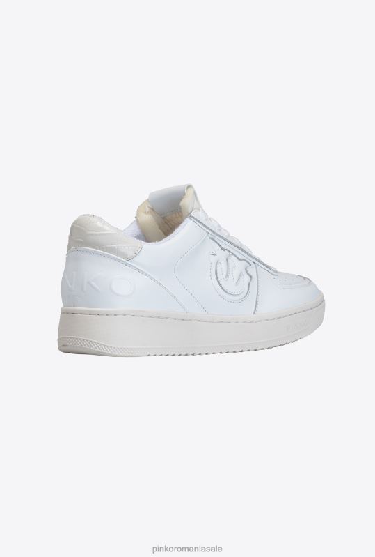 adidași | adidași cu inserții Pinko alb strălucitor B0D081121