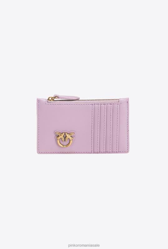 genți clutch | suport card cu fermoar Pinko iris-aur antic B0D081182
