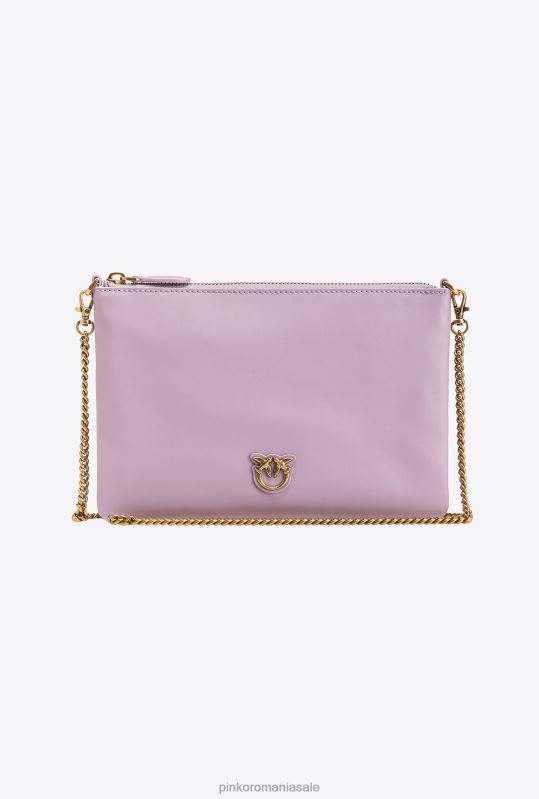 genți crossbody | geantă de dragoste plată clasică, pur și simplu Pinko iris-aur antic B0D081185
