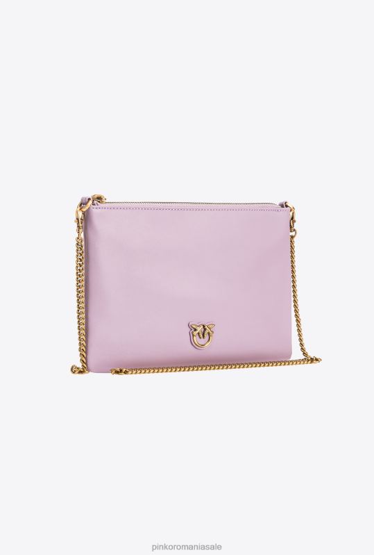 genți crossbody | geantă de dragoste plată clasică, pur și simplu Pinko iris-aur antic B0D081185