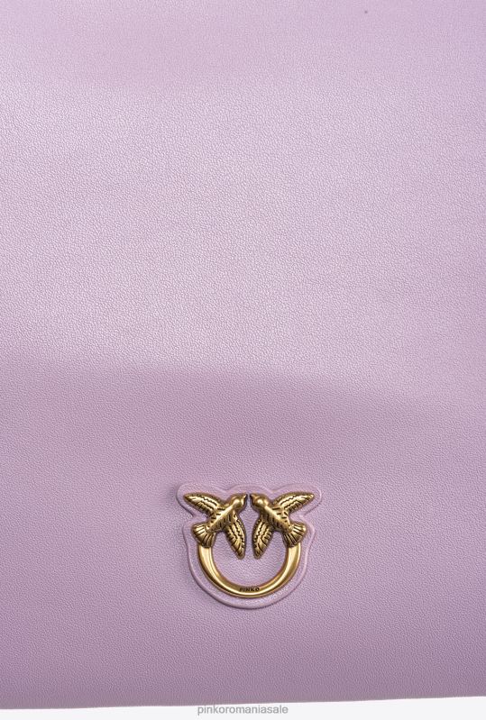 genți crossbody | geantă de dragoste plată clasică, pur și simplu Pinko iris-aur antic B0D081185