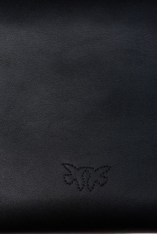 genți crossbody | geantă plată pur și simplu Pinko aur negru-vechi B0D081189