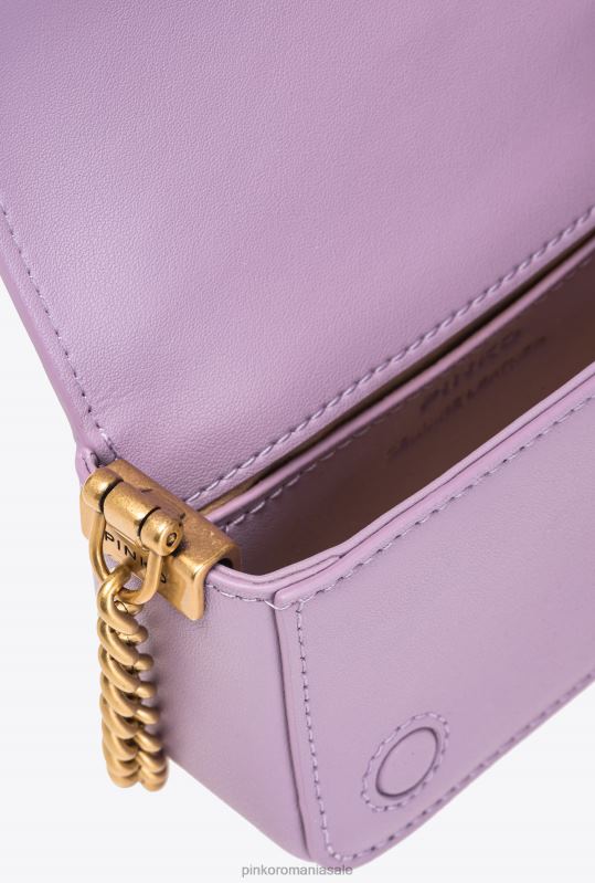 genți microlove | geantă micro love click pur și simplu Pinko iris-aur antic B0D081223