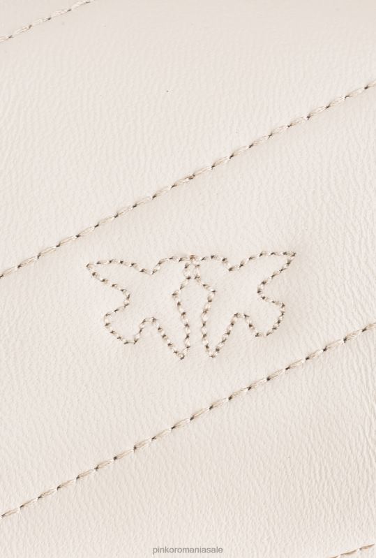 genți microlove | micro love bag puff Pinko aur alb-vechi B0D081230